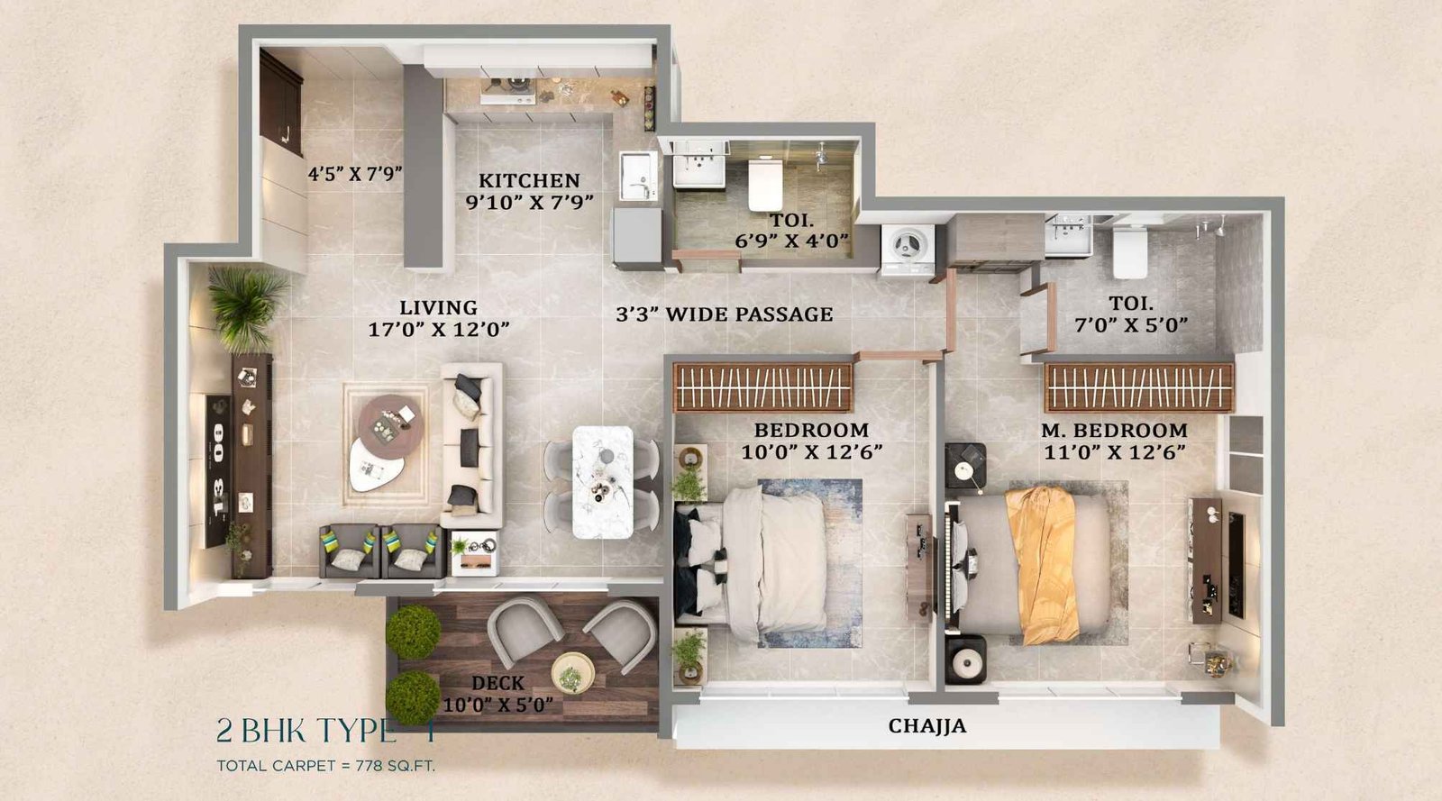 Atharva-Coco-Marina-2BHK-Floorplan-778-sqft