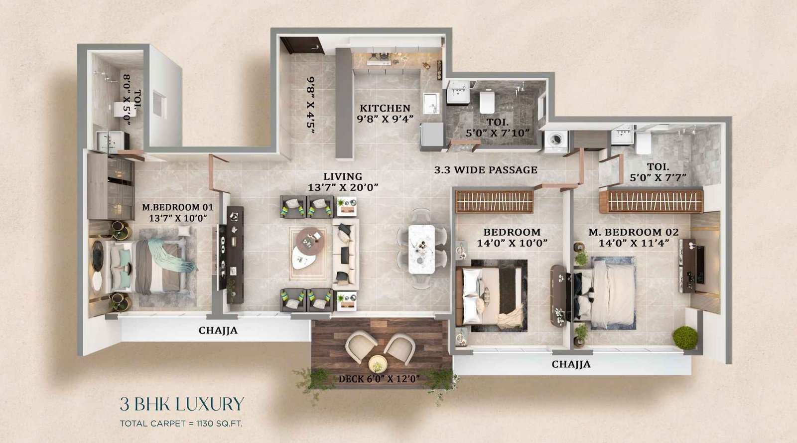 Atharva-Coco-Marina-3BHK-Floorplan-1130-sqft